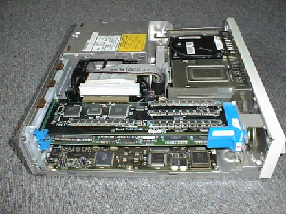 Photo of IBM PS/2 Model 55SX's innards