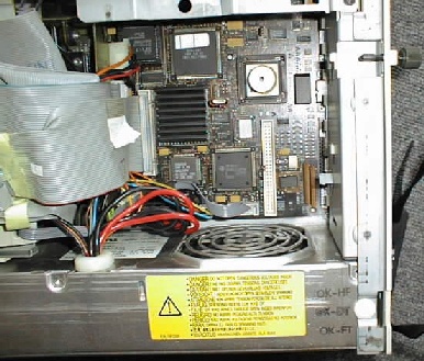 Photo of IBM PS/2 Model 56SLC2's main board