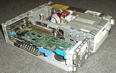 Photo of IBM PS/2 Model 76's innards