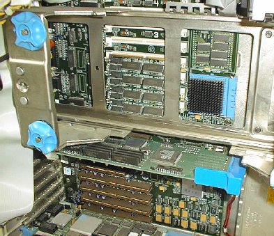Photo of IBM PS/2 Model 80-486's Planar, 1 of 2