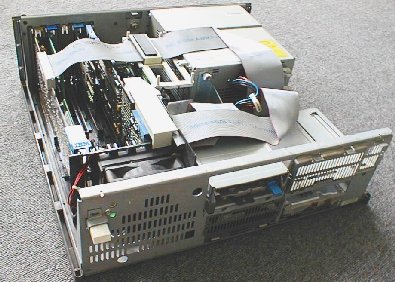 Photo of IBM PS/2 Model 8590's back