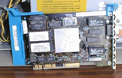 Photo of IBM PS/2 Model 95's Network Card