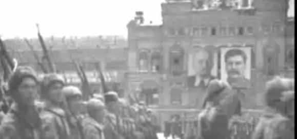 Soviet military parade, Red Square, 1941 Soviet military parade, Red Square, 1941